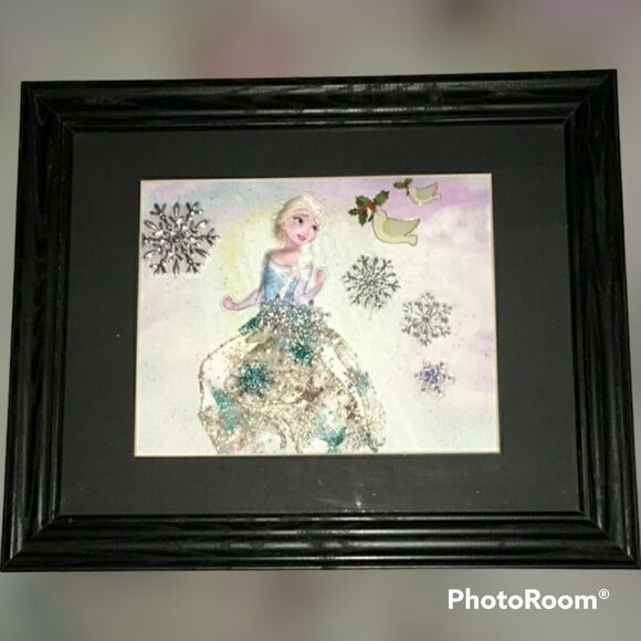 Elsa Frozen Movie Whimsical art Adorable nursery kids room By Carolyn Pascoe - Picture 9 of 9